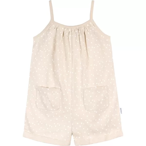 Gerber baby-girls Toddler 2-pack Sleeveless Romper JumpsuitRomper