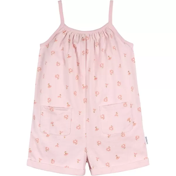 Gerber baby-girls Toddler 2-pack Sleeveless Romper JumpsuitRomper