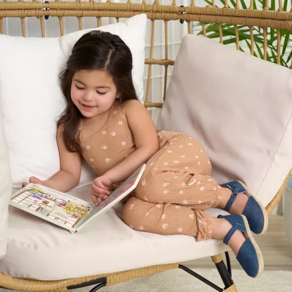 Gerber baby-girls Toddler Halter Neck Gauze Romper JumpsuitRomper