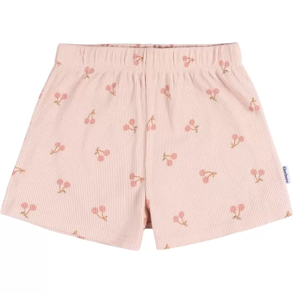 Gerber baby-girls Toddler Sleeveless Tank Top and Shorts Set2-Piece Tank and Short Set