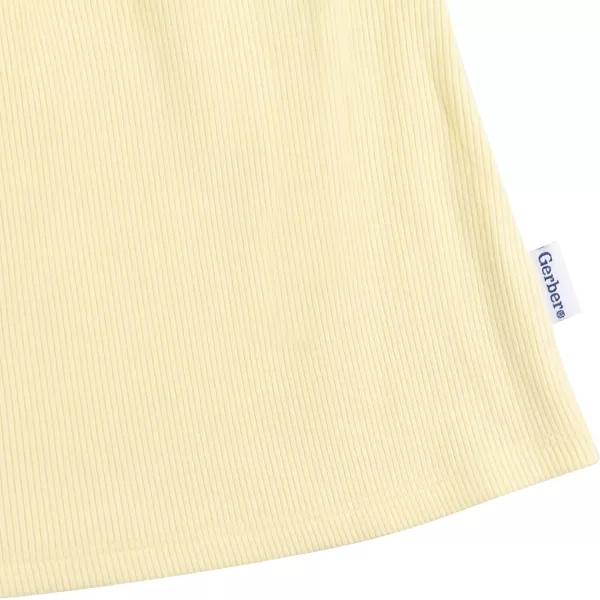 Gerber baby-girls Toddler Sleeveless Tank Top and Shorts Set2-Piece Tank and Short Set