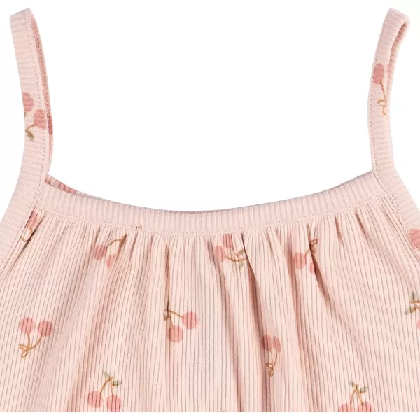 Gerber baby-girls Toddler Sleeveless Tank Top and Shorts Set2-Piece Tank and Short Set