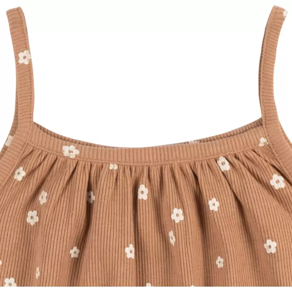 Gerber baby-girls Toddler Sleeveless Tank Top and Shorts Set2-Piece Tank and Short Set