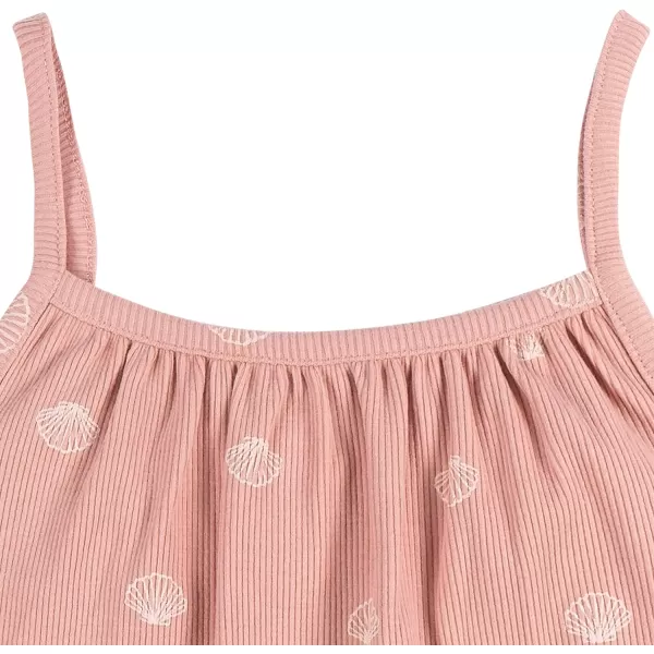 Gerber baby-girls Toddler Sleeveless Tank Top and Shorts Set2-Piece Tank and Short Set