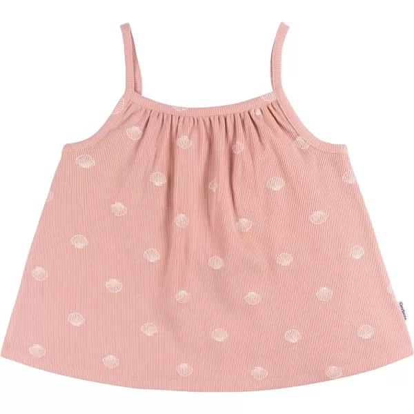 Gerber baby-girls Toddler Sleeveless Tank Top and Shorts Set2-Piece Tank and Short Set