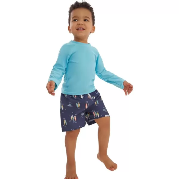 Gerber Boys' Toddler 2-Pack Swim Trunks