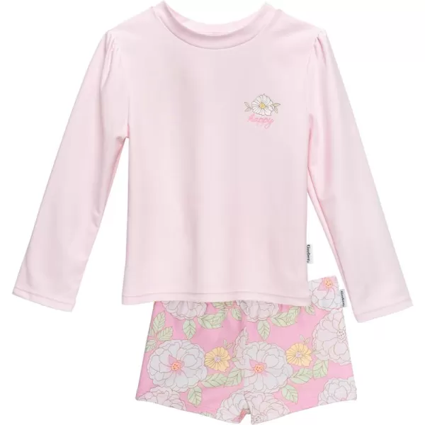 Gerber Girls' Rashguard Set