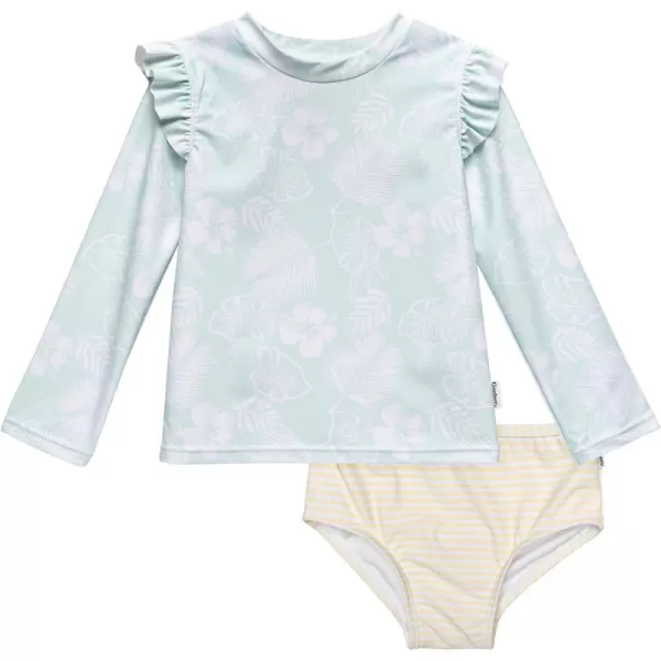 Gerber Girls' Rashguard Set
