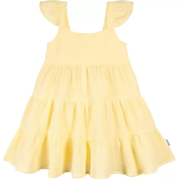 Gerber Girls' Toddler Sleeveless Gauze Dress