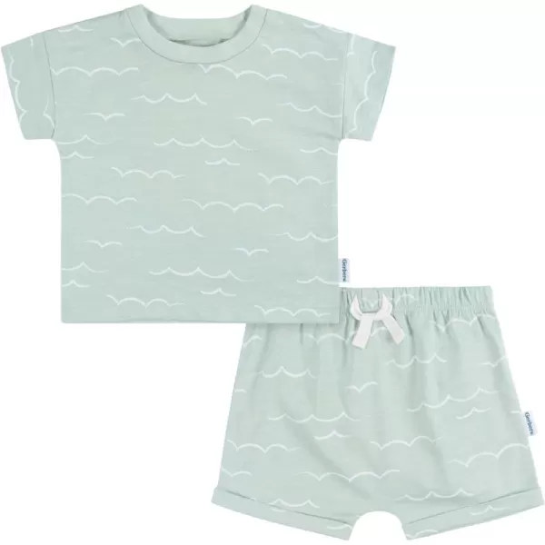 Gerber baby-boys T-shirt and Shorts Set