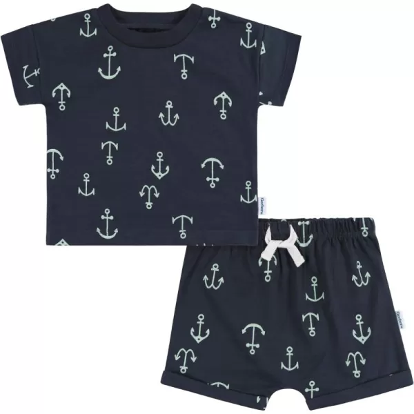 Gerber baby-boys Toddler T-shirt and Shorts Set2-Piece T-Shirt and Short Set