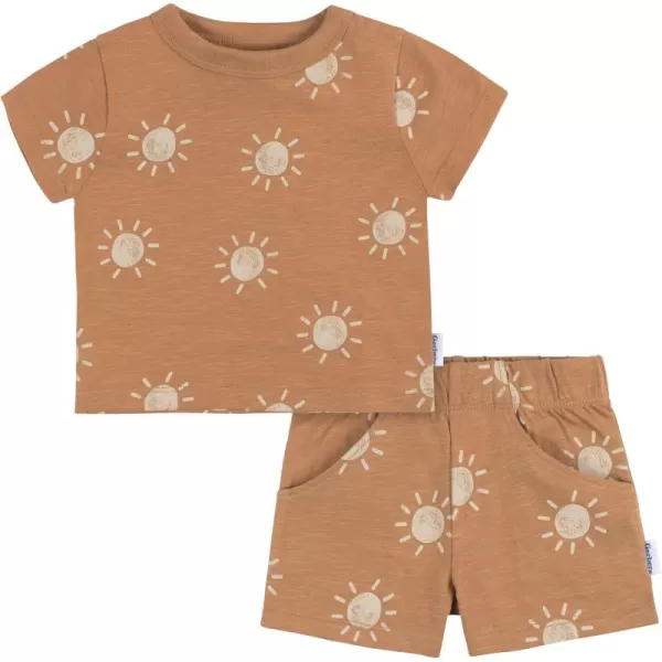 Gerber baby-boys Toddler T-shirt and Shorts Set2-Piece T-Shirt and Short Set