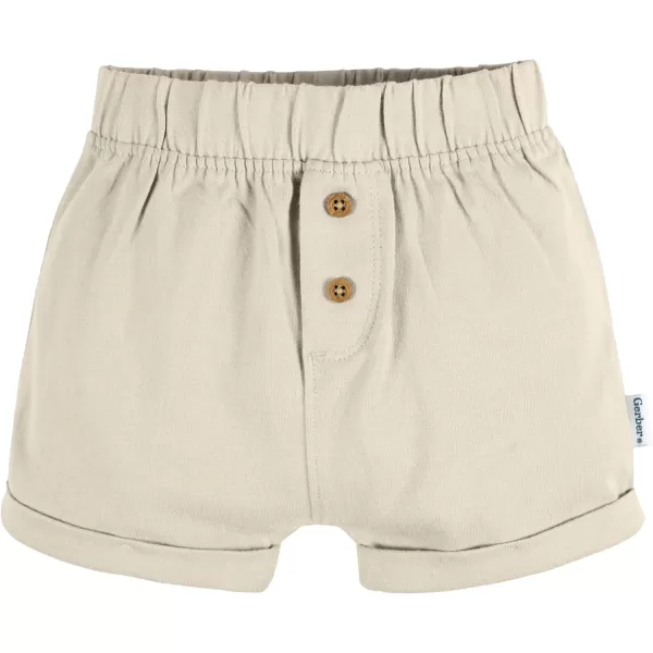 Gerber Baby 3-Pack Knit Shorts