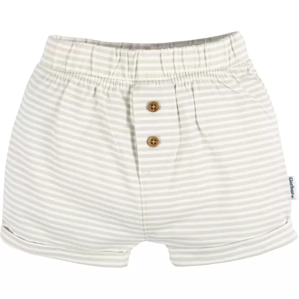 Gerber Baby 3-Pack Knit Shorts
