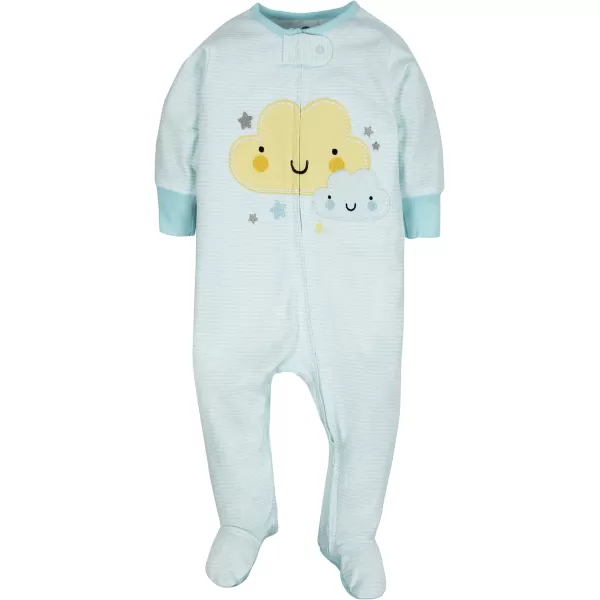 Gerber Baby Boys 4 Pack Sleep 'N Play Footie