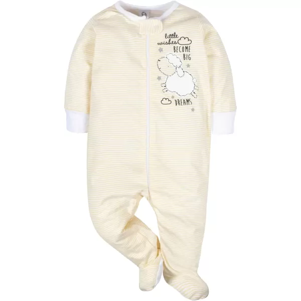 Gerber Baby Boys 4 Pack Sleep 'N Play Footie