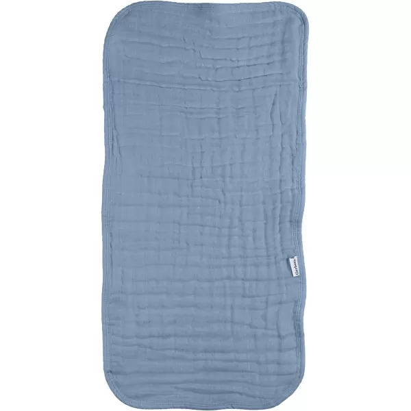 Gerber Baby Unisex Muslin Burp Cloths 6-Pack, Vanilla, Large Size 20" x 10"
