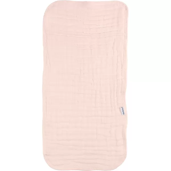 Gerber Baby Unisex Muslin Burp Cloths 6-Pack, Vanilla, Large Size 20" x 10"