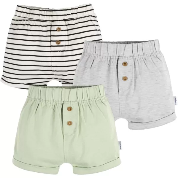 Gerber Baby 3-Pack Knit Shorts