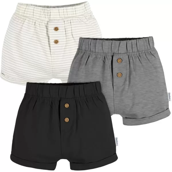 Gerber Baby 3-Pack Knit Shorts