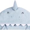 imageGerber Baby 4 Piece Animal Character Hooded Towel and Washcloth Set Brown Lion One SizeBlue Shark