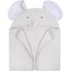 imageGerber Baby 4 Piece Animal Character Hooded Towel and Washcloth Set Brown Lion One SizeGrey Elephant