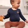 imageGerber Baby Boys 6pack Longsleeve Onesies BodysuitWestern Style