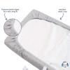 imageGerber Baby Boys Girls Neutral Newborn Infant Baby Toddler Nursery Changing Pad Cover White 16quot x 32quotDotted Gray