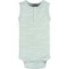 imageGerber Baby Boys MultiPack Sleeveless Onesies BodysuitCoastal