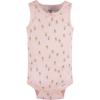 imageGerber Baby Girls MultiPack Sleeveless Onesies BodysuitFlowers