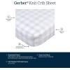 imageGerber Baby Unisex 2Pack Knit Crib Sheet Coastal Calm One SizeAnimals  Geos Neutral