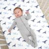 imageGerber Baby Unisex 2Pack Knit Crib Sheet Coastal Calm One SizeCoastal Calm