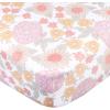 imageGerber Baby Unisex 2Pack Knit Crib Sheet Coastal Calm One SizeRetro Floral