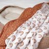 imageGerber Baby Unisex 2Pack Muslin Blanket Coastal Calm One SizeBoho Rainbow