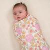 imageGerber Baby Unisex 2Pack Muslin Blanket Coastal Calm One SizeRetro Floral