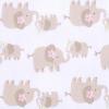 imageGerber Boys Newborn Infant Baby Toddler Nursery 100 Cotton Flannel Receiving Swaddle Blanket Safari White5 Count Pack of 1Elephants Pink