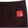 imageGerber NFL Baby Boys 3piece Onesie Bodysuit Active Pant and Cap SetBrowns