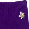 imageGerber NFL Baby Boys 3piece Onesie Bodysuit Active Pant and Cap SetVikings