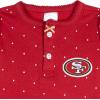imageGerber NFL Baby Girls Nfl Team Footless Coverall49ers