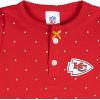 imageGerber NFL Baby Girls Nfl Team Footless CoverallChiefs