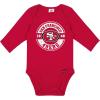 imageGerber NFL Unisex Baby Nfl 2pack Long Sleeve Onesie Bodysuit49ers