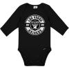 imageGerber NFL Unisex Baby Nfl 2pack Long Sleeve Onesie BodysuitRaiders