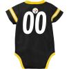 imageGerber NFL Unisex Baby Nfl Team Jersey Onesie BodysuitBlack and Gold