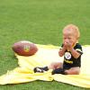 imageGerber NFL Unisex Baby Nfl Team Jersey Onesie BodysuitBlack and Gold