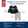 imageGerber NFL Unisex Baby Nfl Team Shirt and Sweatpants SetSteelers