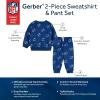 imageGerber NFL Unisex Baby Nfl Team Sweatshirt and Pants SetGiants