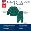 imageGerber NFL Unisex Baby Nfl Team Sweatshirt and Pants SetJets