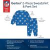 imageGerber NFL Unisex Baby Nfl Team Sweatshirt and Pants SetLions