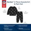 imageGerber NFL Unisex Baby Nfl Team Sweatshirt and Pants SetSteelers