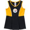 imageGerber NFL babygirls Nfl Cheerleader Dress and Bloomer SetSteelers